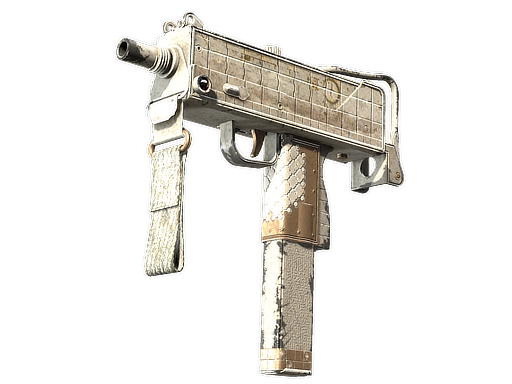MAC-10 | Arabesque Mosaic (Battle-Scarred)