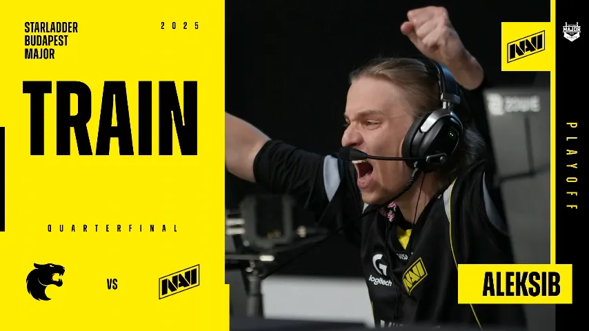 Souvenir Charm | Budapest 2025 Highlight | Aleksib vs FURIA on Train