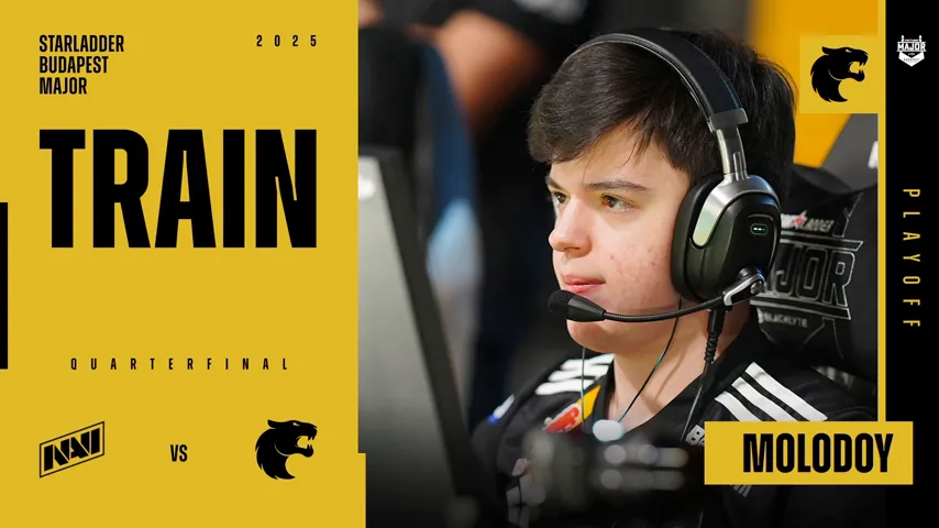 Souvenir Charm | Budapest 2025 Highlight | molodoy vs Natus Vincere on Train