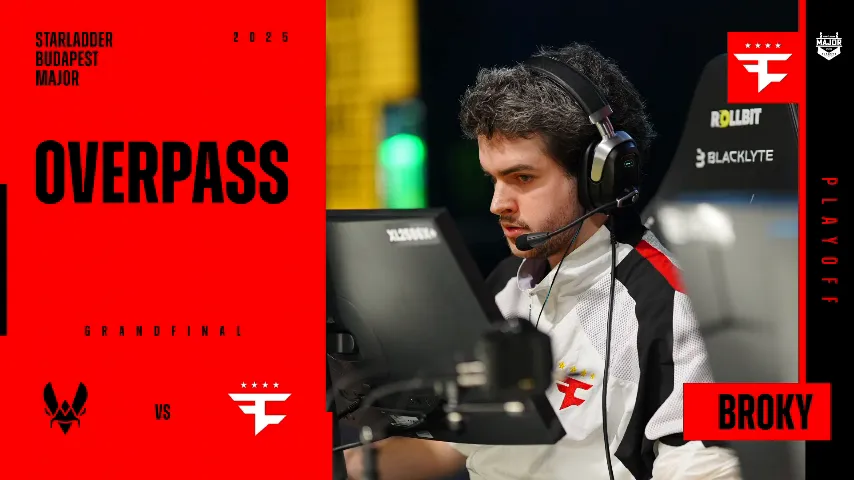 Souvenir Charm | Budapest 2025 Highlight | broky vs Vitality on Overpass