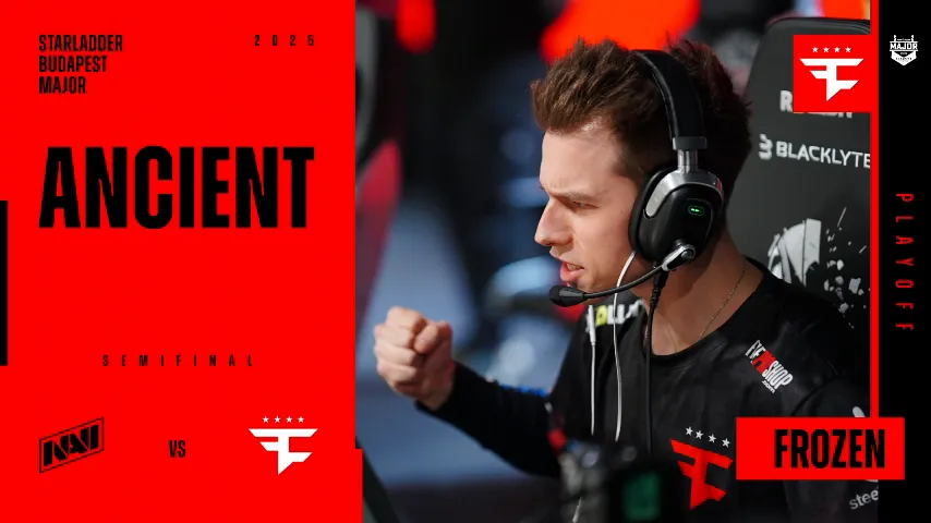 Souvenir Charm | Budapest 2025 Highlight | frozen vs Natus Vincere on Ancient