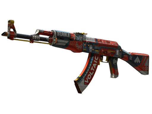 Souvenir AK-47 | Bloodsport (Well-Worn)