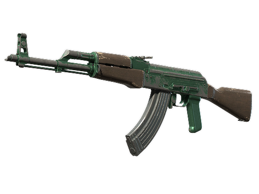 Souvenir AK-47 | Wintergreen (Battle-Scarred)