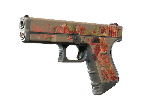 Souvenir Glock-18 | Coral Bloom (Battle-Scarred)