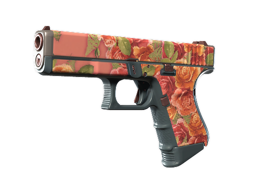 Souvenir Glock-18 | Coral Bloom (Minimal Wear)