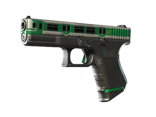 Souvenir Glock-18 | Green Line (Minimal Wear)