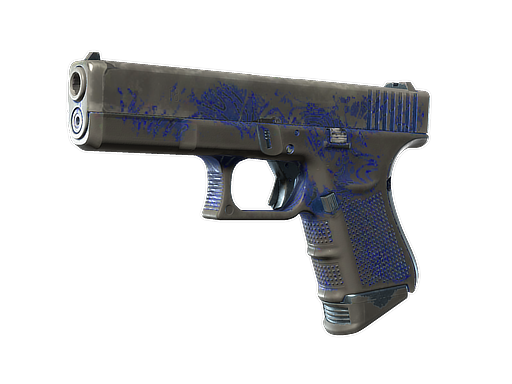 Souvenir Glock-18 | Ocean Topo (Battle-Scarred)