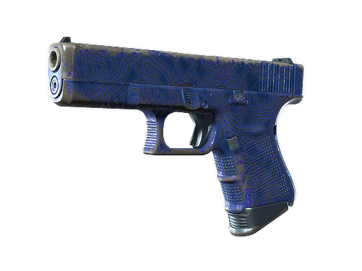 Souvenir Glock-18 | Ocean Topo (Field-Tested)