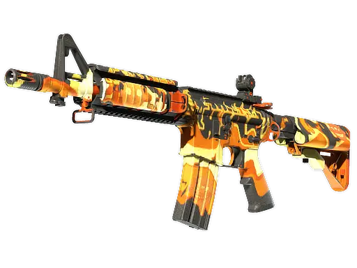 M4A4（纪念品） | 炼狱之火 (破损不堪)