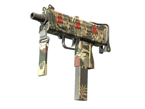 Souvenir MAC-10 | Monkeyflage (Factory New)