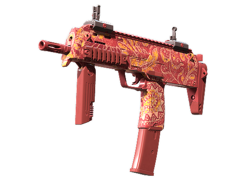 Souvenir MP7 | Coral Paisley (Minimal Wear)