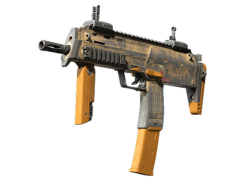 Souvenir MP7 | Short Ochre (Battle-Scarred)