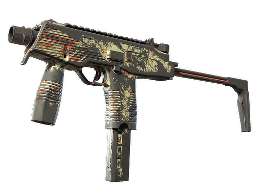 Souvenir MP9 | Shredded (Battle-Scarred)