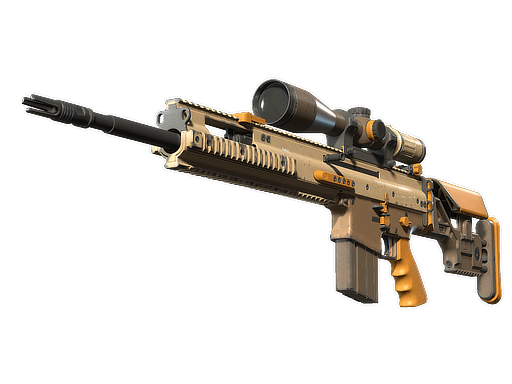 Souvenir SCAR-20 | Short Ochre (Field-Tested)