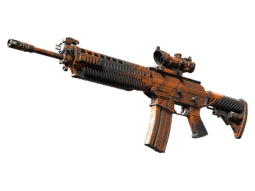 Souvenir SG 553 | Basket Halftone (Field-Tested)