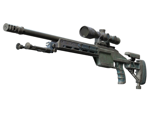 Souvenir SSG 08 | Halftone Whorl (Battle-Scarred)