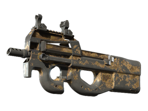 Souvenir P90 | Desert Halftone (Battle-Scarred)