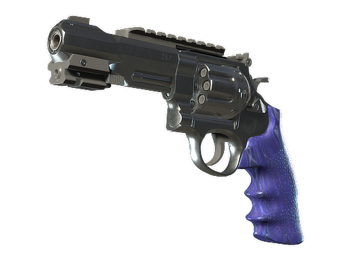 Souvenir R8 Revolver | Cobalt Grip (Minimal Wear)