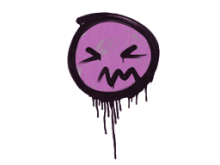 Sealed Graffiti | Grimace