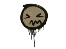 Sealed Graffiti | Grimace