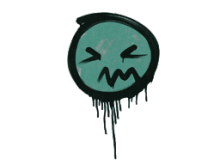 Sealed Graffiti | Grimace