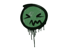 Sealed Graffiti | Grimace