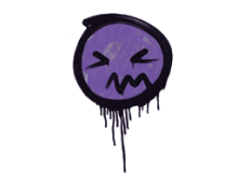 Sealed Graffiti | Grimace