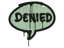 Sealed Graffiti | Denied