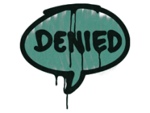 Sealed Graffiti | Denied