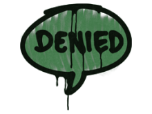 Sealed Graffiti | Denied
