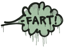 Sealed Graffiti | Fart