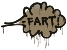 Sealed Graffiti | Fart