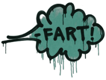 Sealed Graffiti | Fart