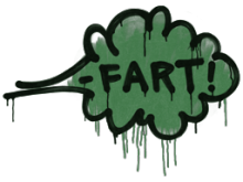 Sealed Graffiti | Fart
