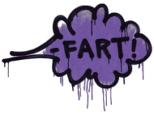 Sealed Graffiti | Fart