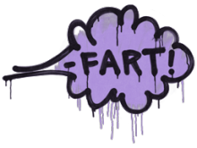 Sealed Graffiti | Fart