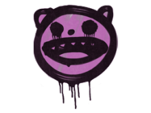 Sealed Graffiti | Happy Cat