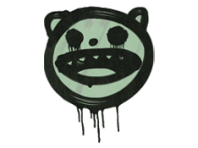 Sealed Graffiti | Happy Cat