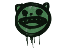 Sealed Graffiti | Happy Cat