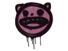 Sealed Graffiti | Happy Cat