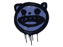 Sealed Graffiti | Happy Cat