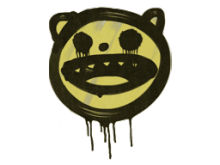 Sealed Graffiti | Happy Cat