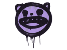 Sealed Graffiti | Happy Cat