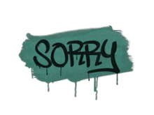 Sealed Graffiti | Sorry
