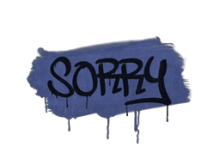 Sealed Graffiti | Sorry