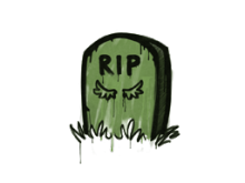 Sealed Graffiti | Tombstone