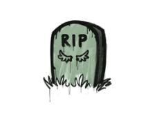 Sealed Graffiti | Tombstone