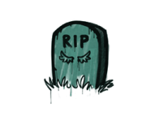 Sealed Graffiti | Tombstone