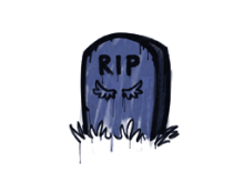Sealed Graffiti | Tombstone