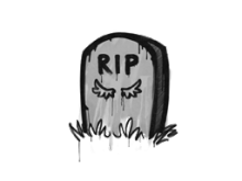 Sealed Graffiti | Tombstone